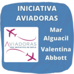 Báner de episodio con el logo de Aviadoras