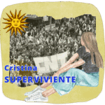 Báner de episodio. Fondo con fotografía de la manifestación multitudinaria del 9 de julio de 1973 en Uruguay. La pancarta de la CNT aparece enorme. Texto en referencia al título del episodio e imágenes decorativas.